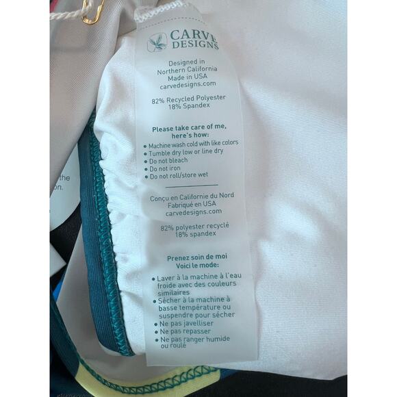 CARVE DESIGNS STINSON HERITAGE BATHING SUIT RACER BACK TOP RETRO DOT NWT - Picture 12 of 15